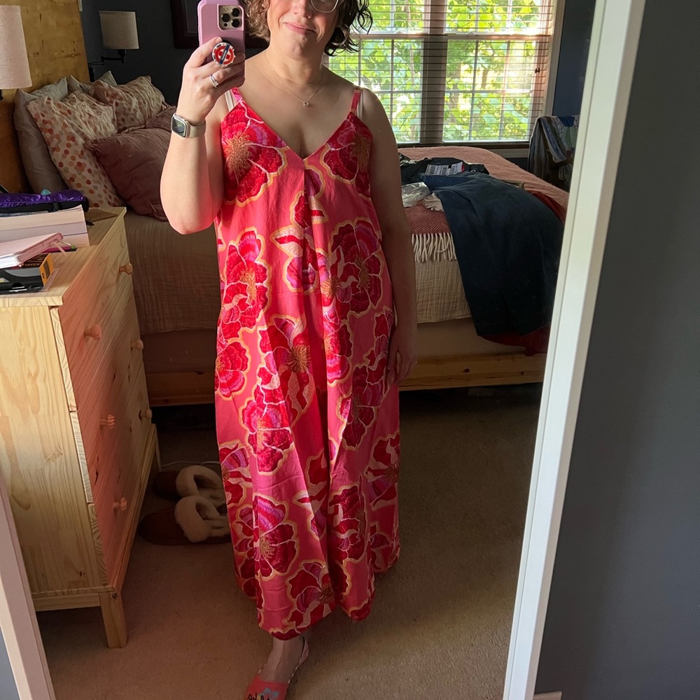 Tropical floral maxi dress - Loft 10 New with Tags!